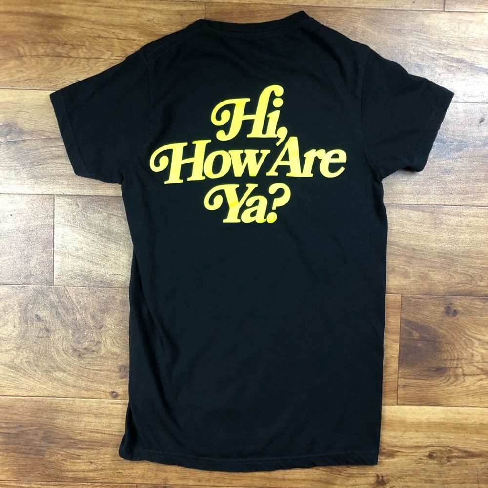 Jeffree Star Cosmetics Black Yellow T Shirt Hi How Are Ya